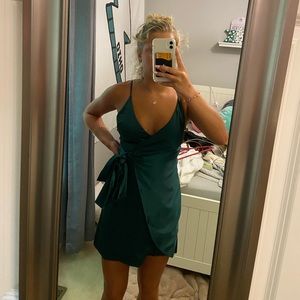 princess polly emerald green dress